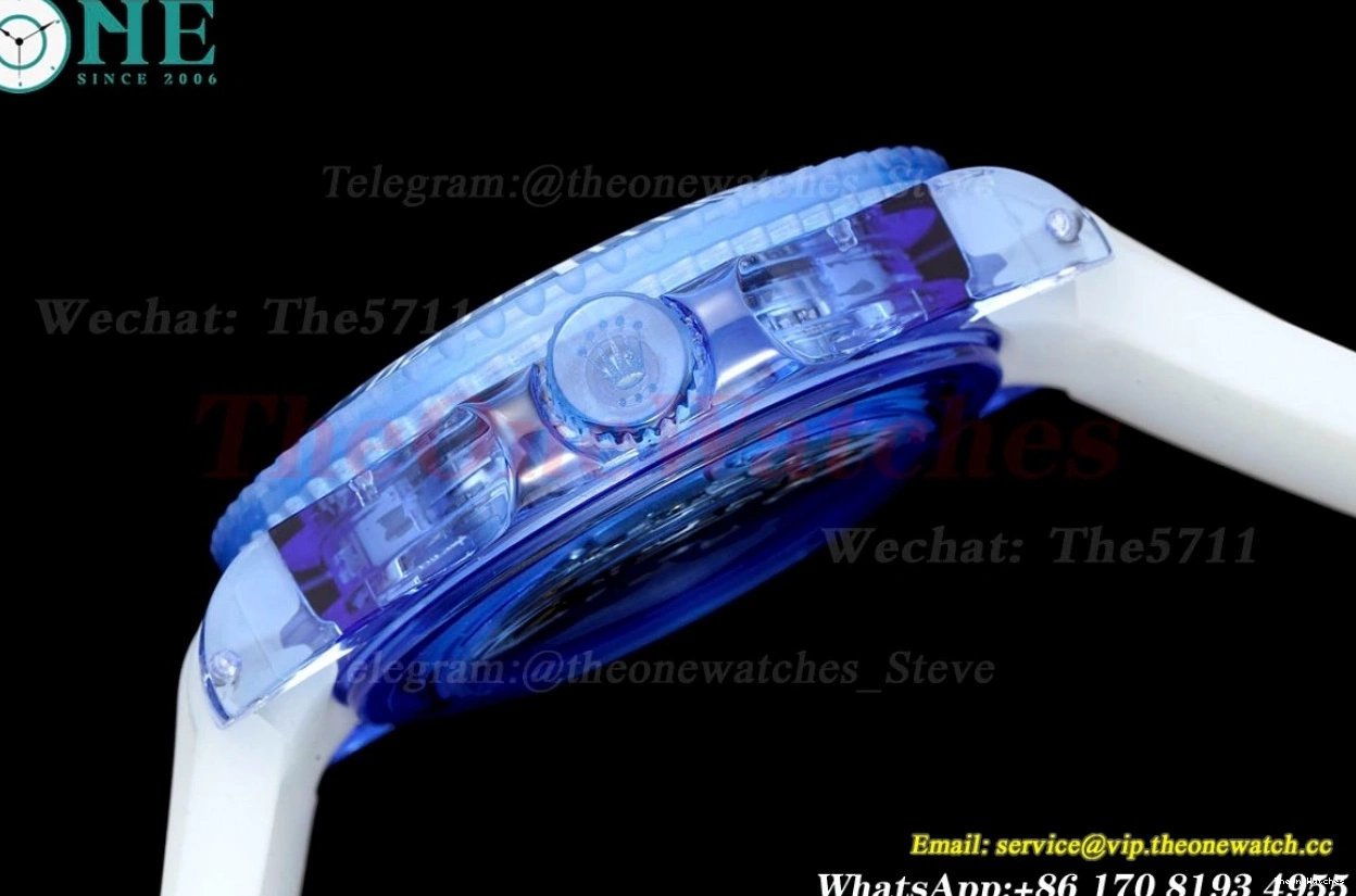 40MM Submariner Skeleton RU Dial F8F Acrylic A2824 Date No 1213